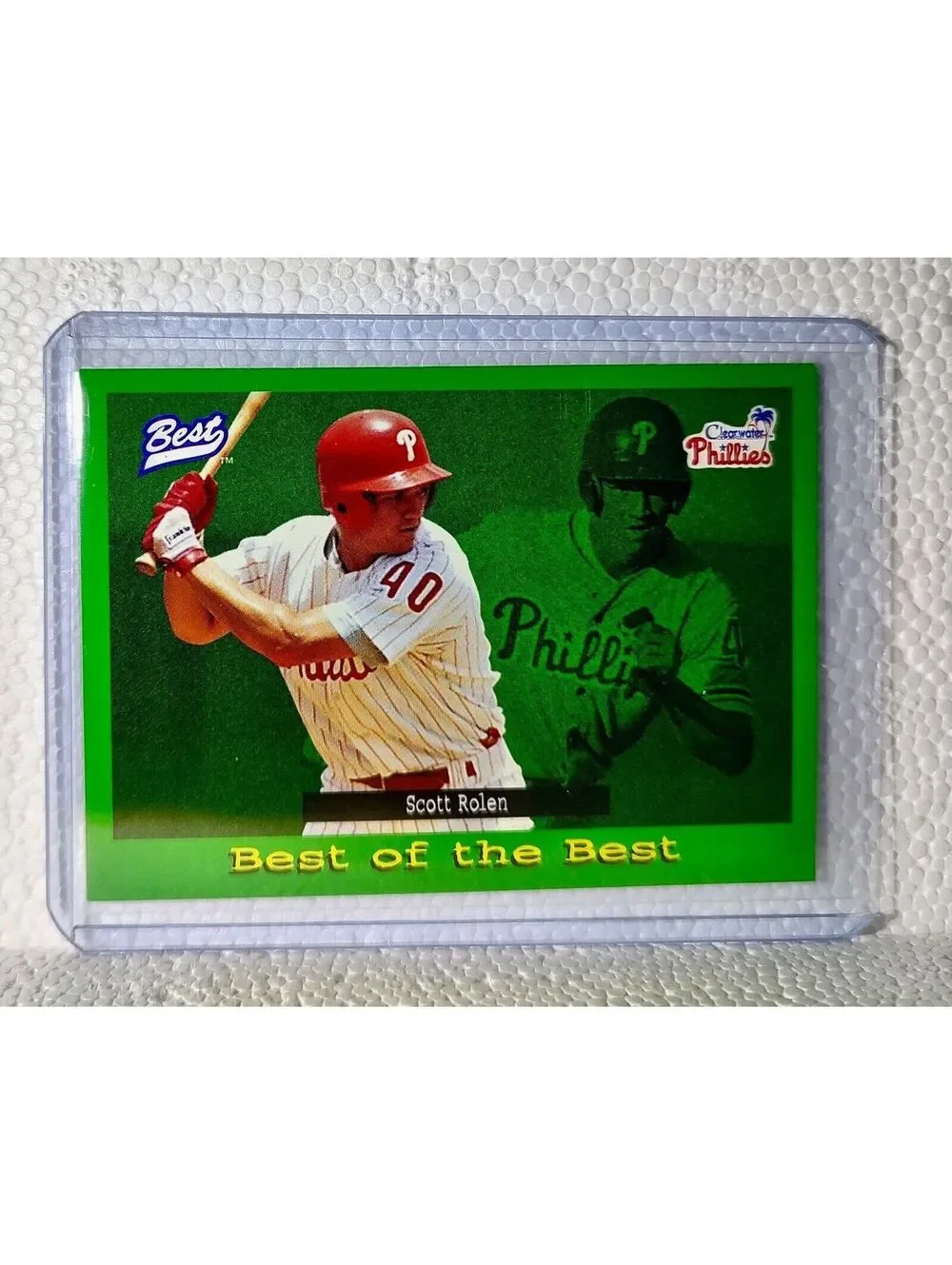 Scott Rolen 1995 Best MLB 105 Best of the Best Baseball Card Clearwater Phillies